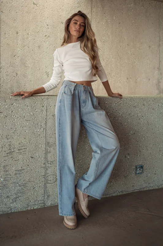 Alex Wide Leg Jeans - FINAL SALE sold by bohme