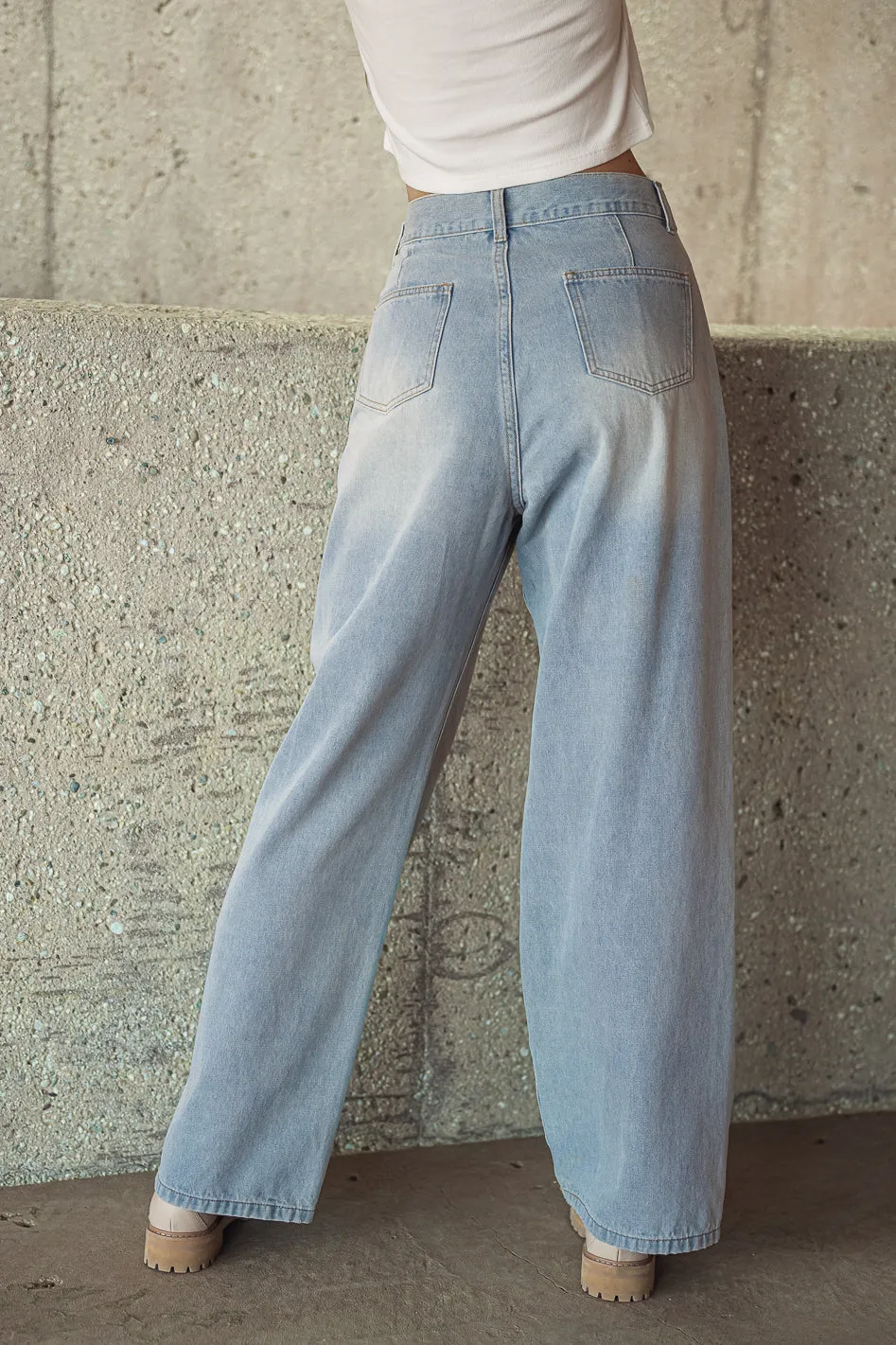Alex Wide Leg Jeans - FINAL SALE sold by bohme product image thumbnail 3