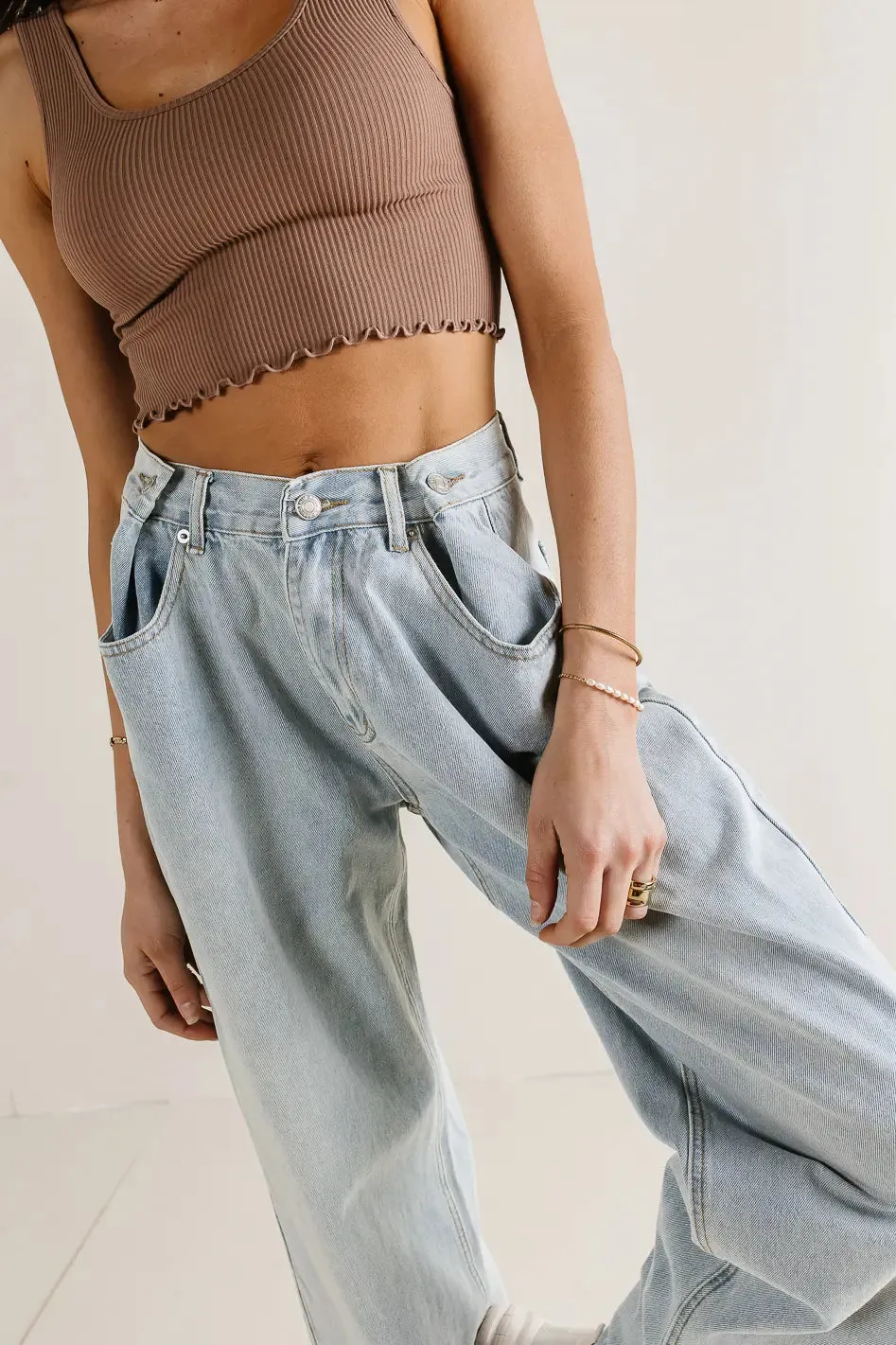 Alex Wide Leg Jeans - FINAL SALE sold by bohme product image thumbnail 4