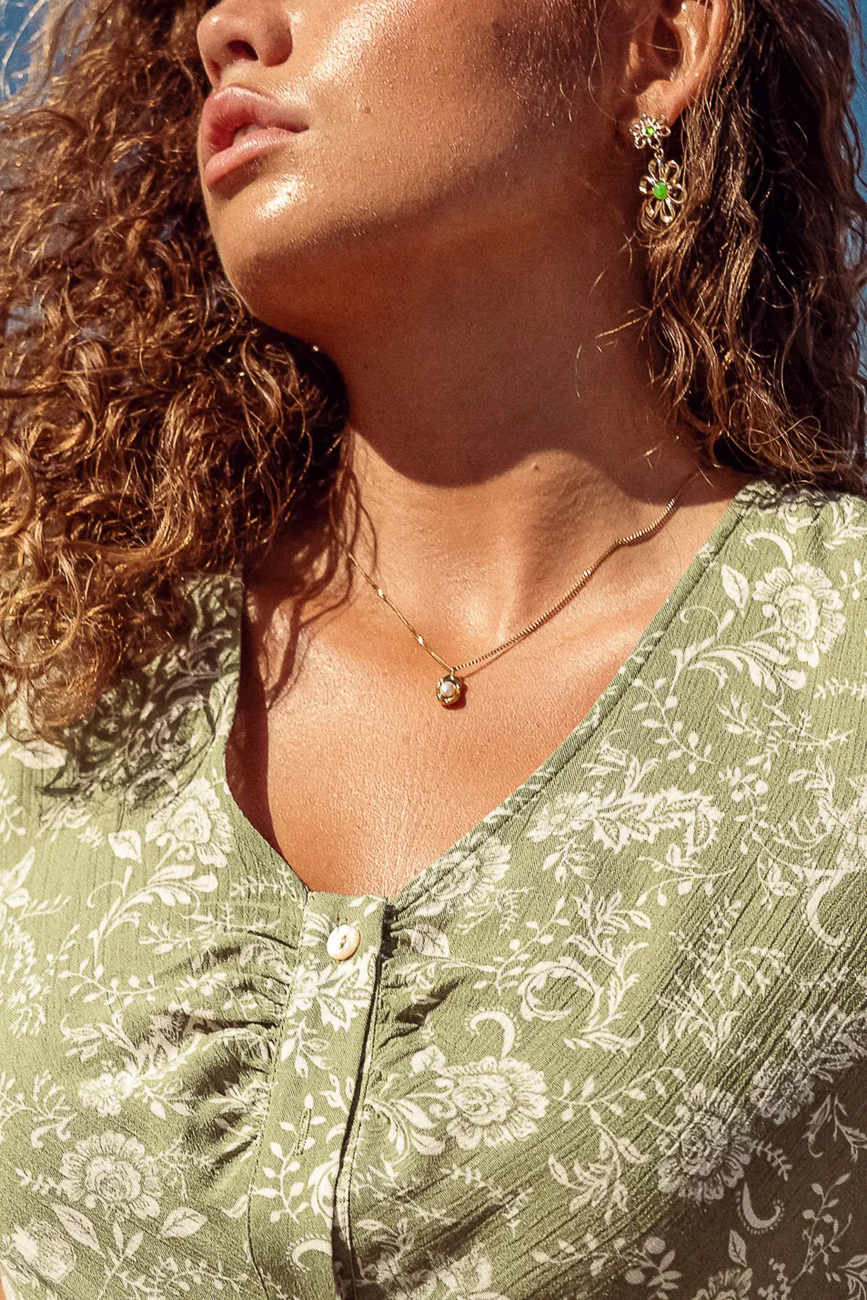 Jamie Pendant Necklace - Tarnish Free sold by bohme product image thumbnail 2