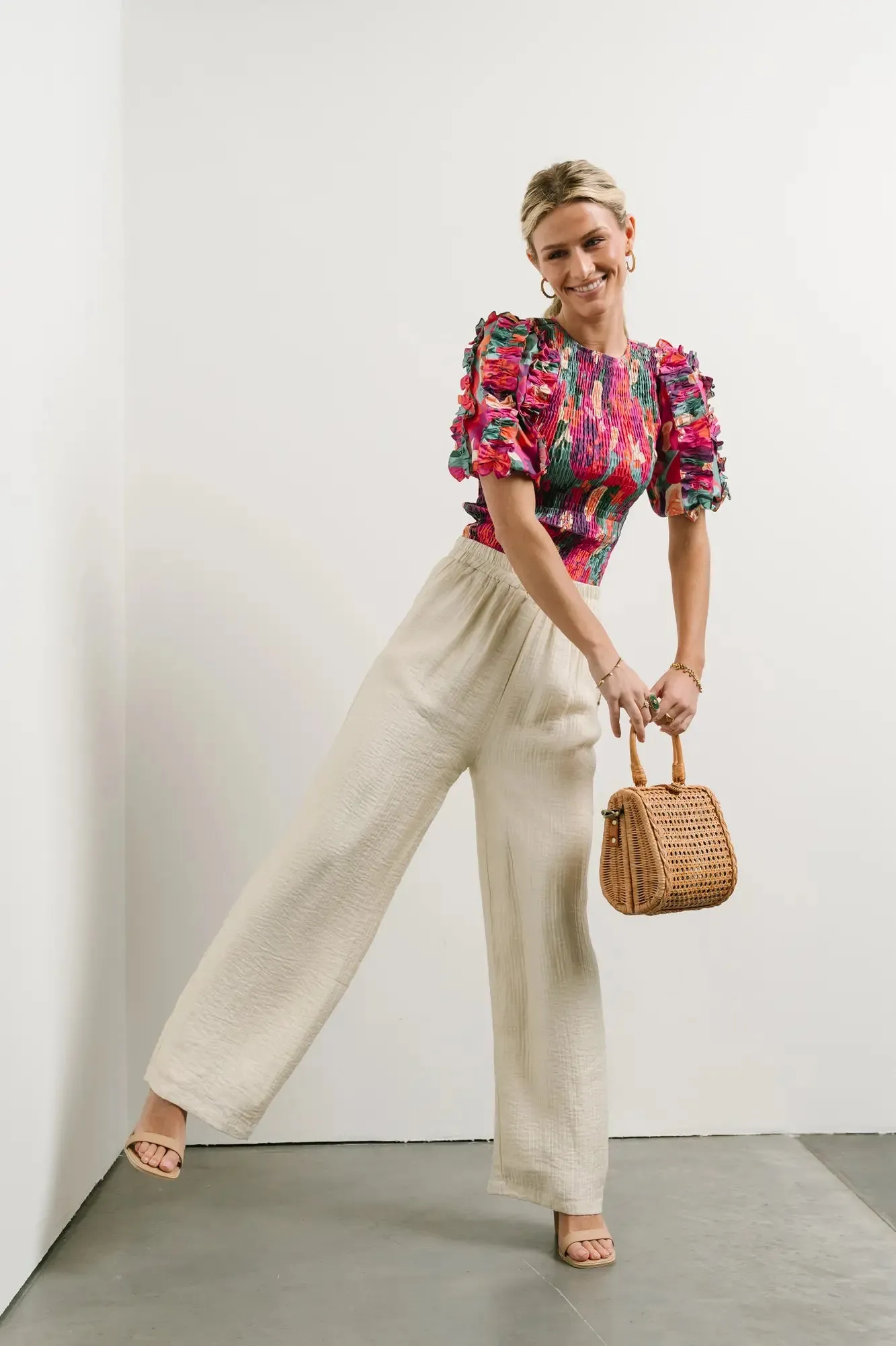 Jennilyn Pants in Cream - FINAL SALE sold by bohme product image thumbnail 3