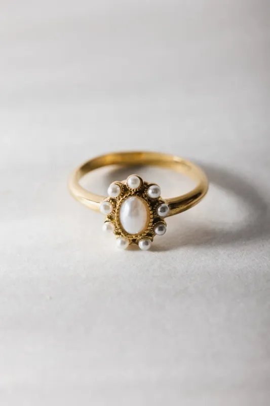 Fiona Ring - Tarnish Free sold by bohme