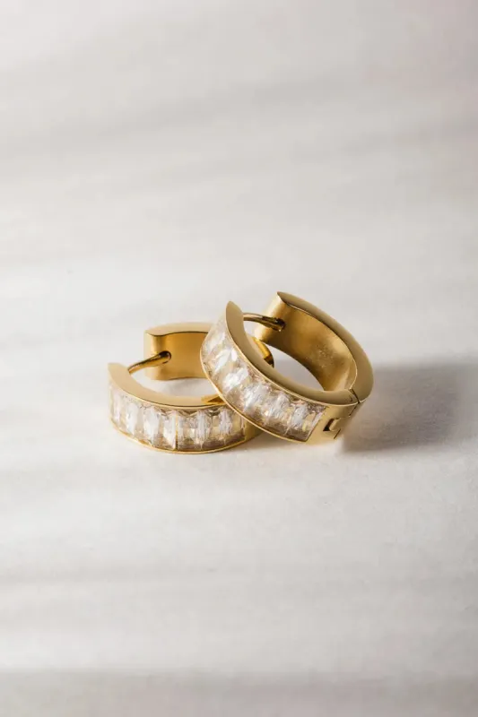 Kinsley Earrings - Tarnish Free sold by bohme