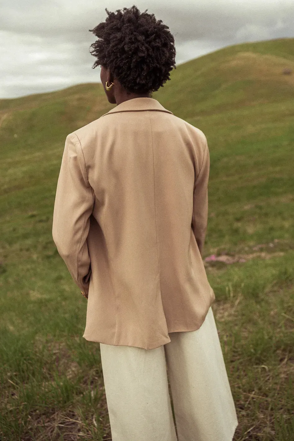 Romaine Blazer in Taupe - FINAL SALE sold by bohme product image thumbnail 3