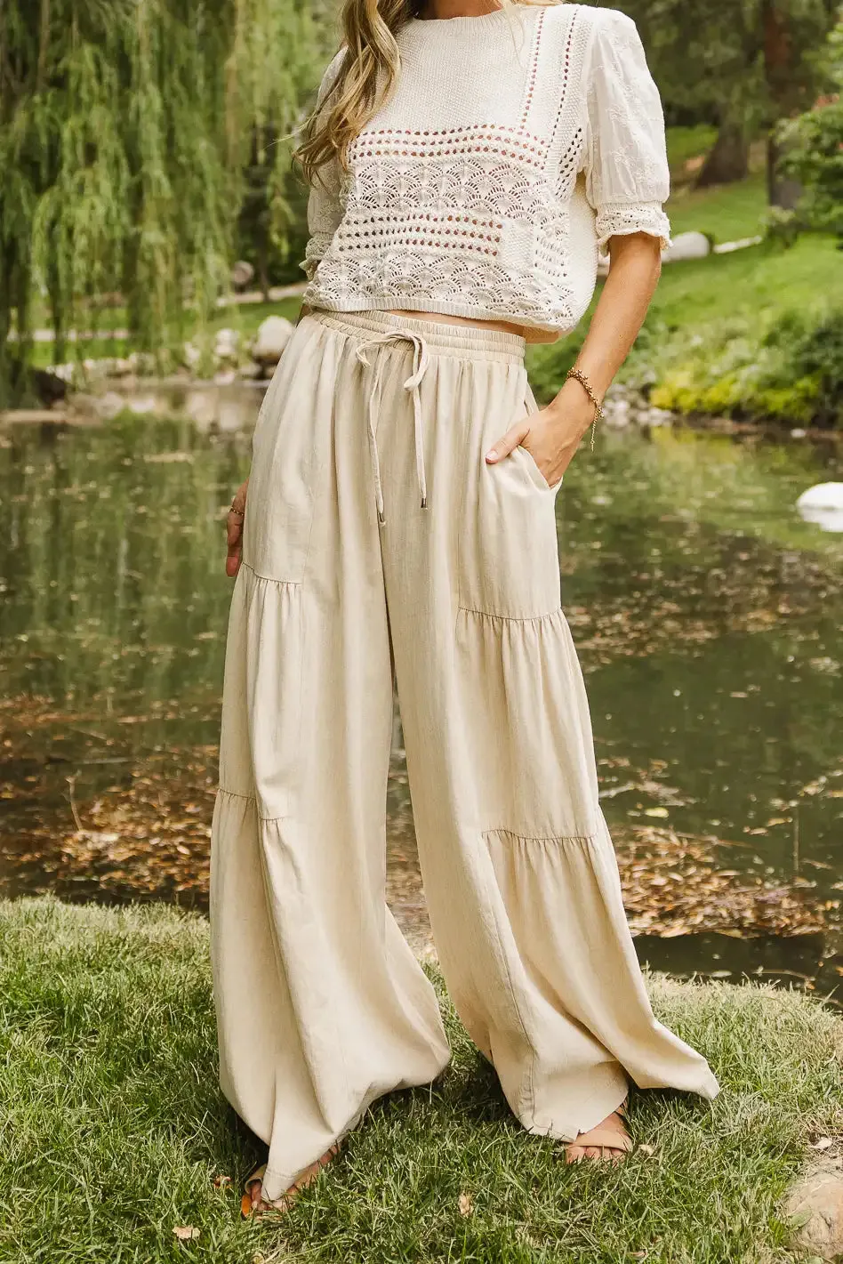 Romilly Gathered Pants - FINAL SALE sold by bohme