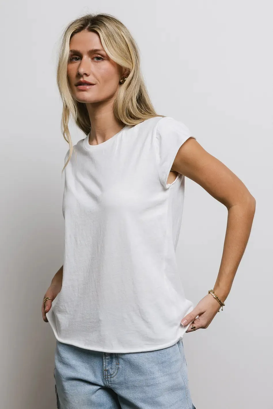Ember T-Shirt in Off White - FINAL SALE sold by bohme product image thumbnail 3