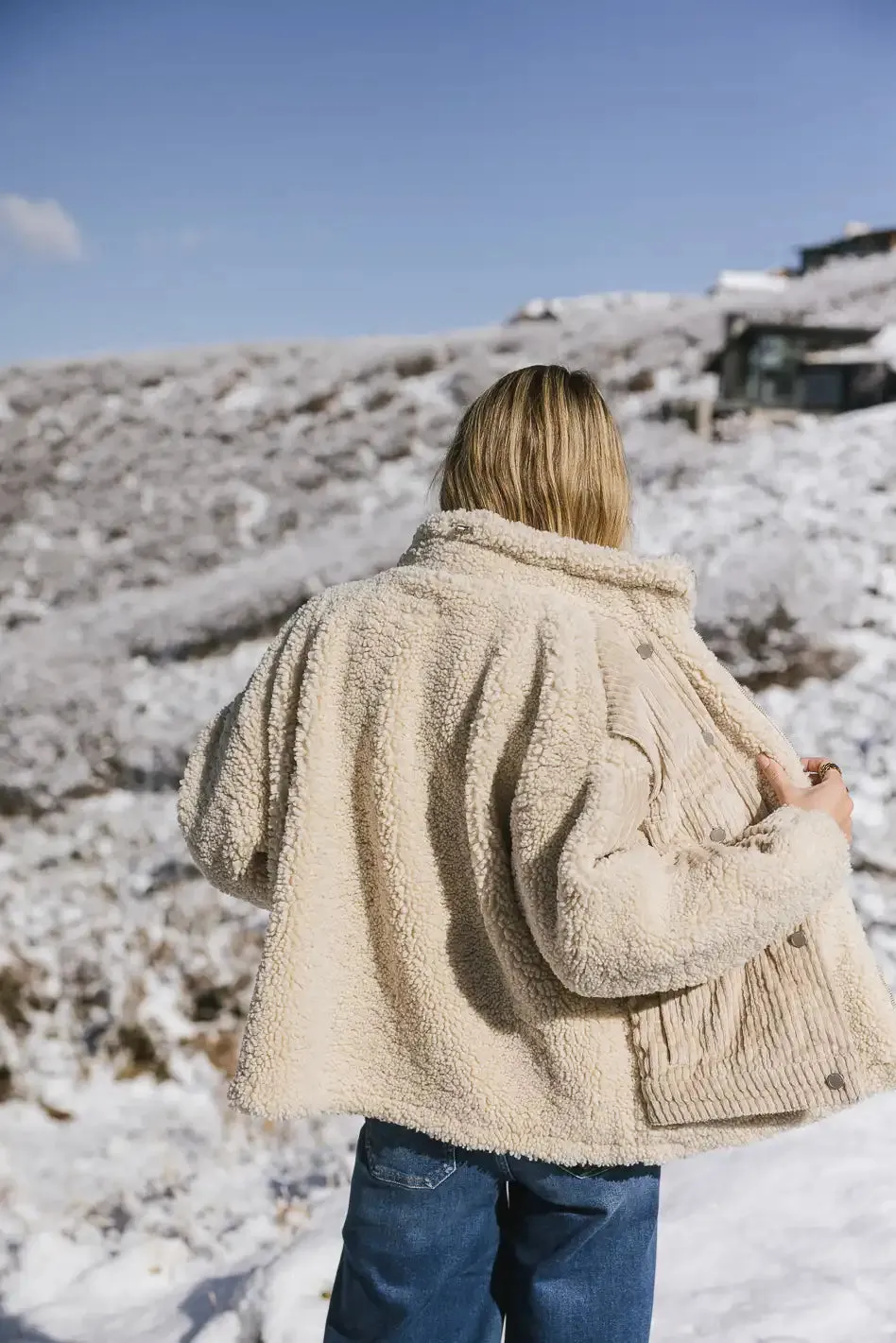 BlankNYC Corduroy Sherpa Jacket - FINAL SALE sold by bohme product image thumbnail 3