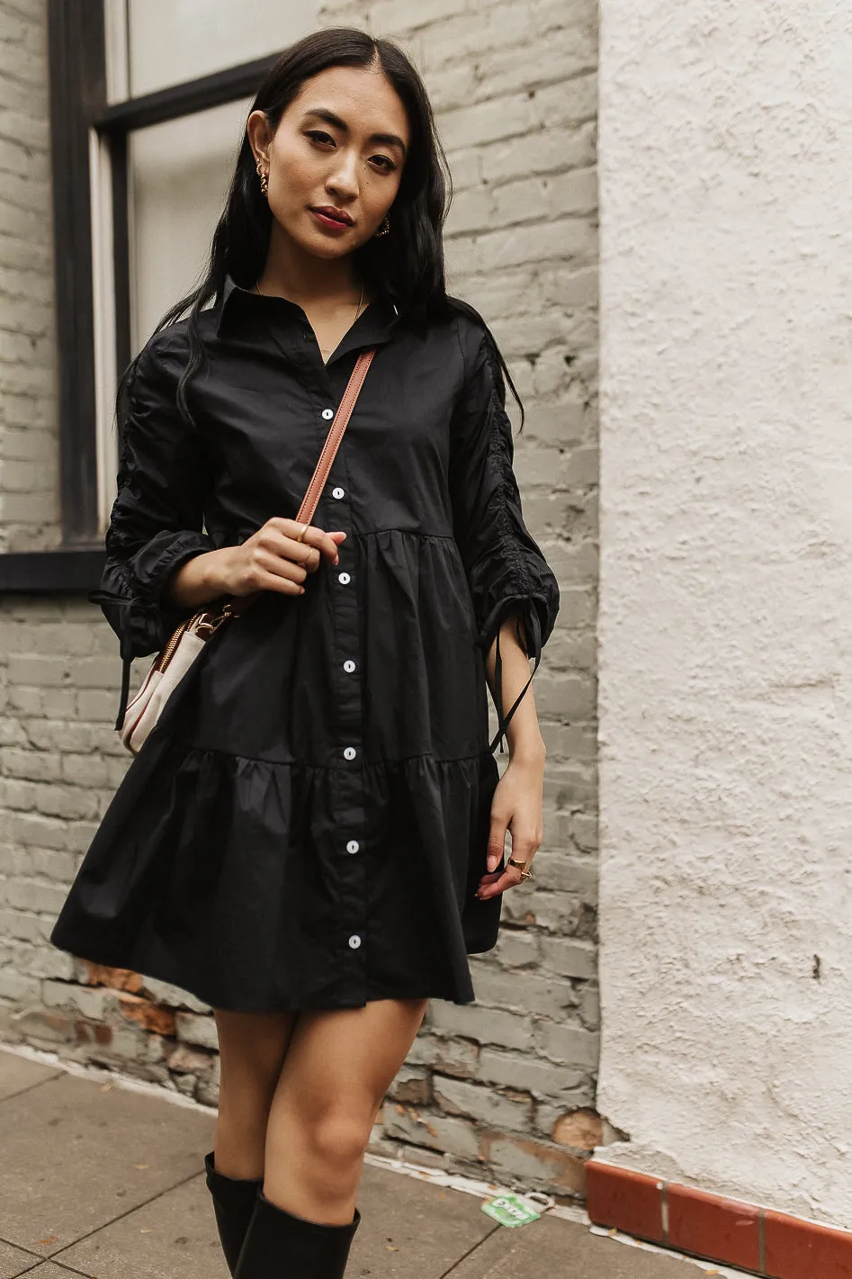 Nevada Button Up Dress - FINAL SALE sold by bohme product image thumbnail 3