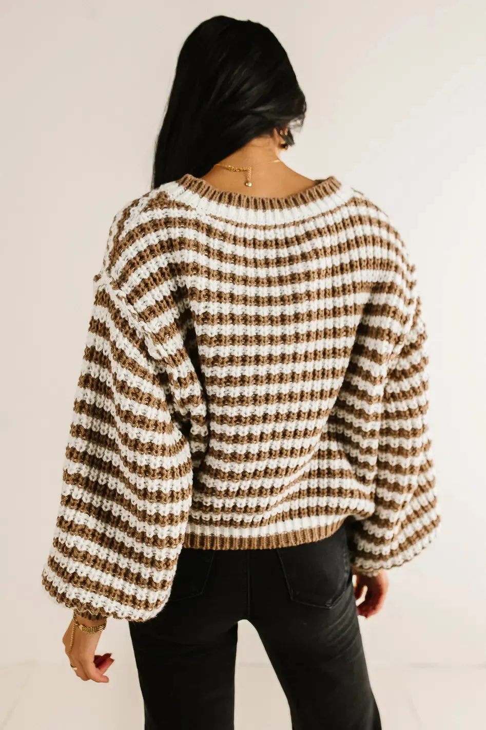 Kayla Striped Sweater - FINAL SALE sold by bohme product image thumbnail 2