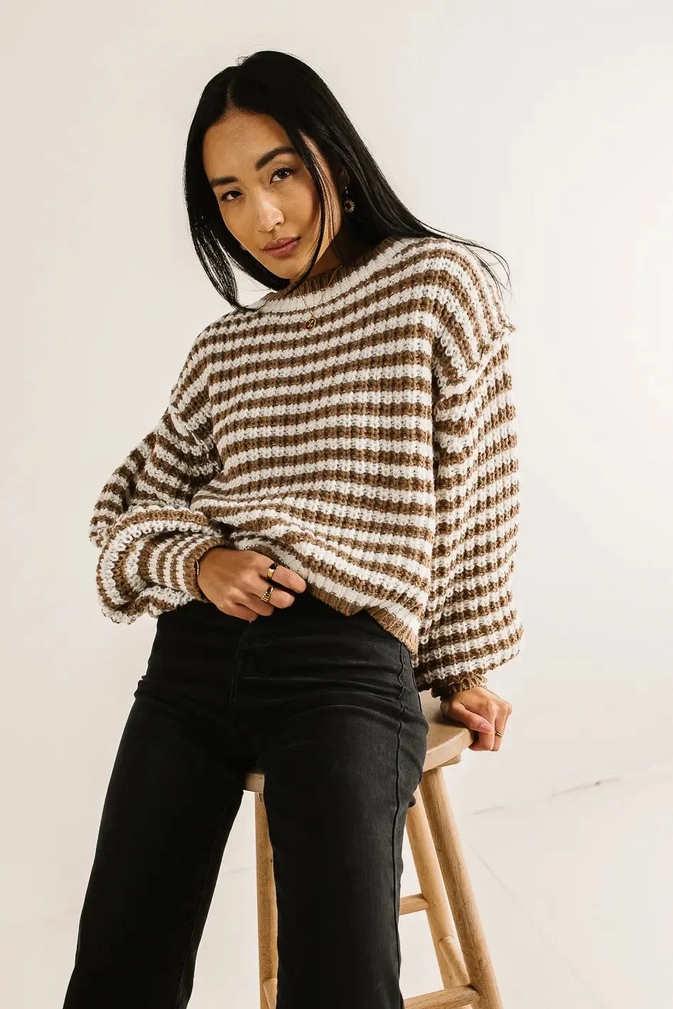 Kayla Striped Sweater - FINAL SALE sold by bohme product image thumbnail 5
