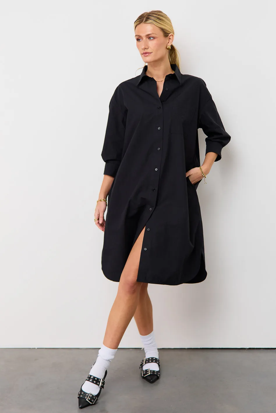 Dylan Button Up Dress - FINAL SALE sold by bohme