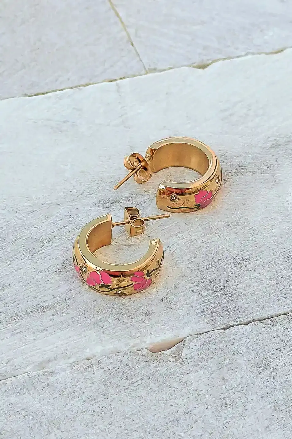 Katherine Open Hoop Earrings - FINAL SALE sold by bohme