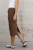 Jordan Denim Skirt in Brown sold by bohme