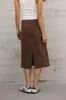 Jordan Denim Skirt in Brown sold by bohme