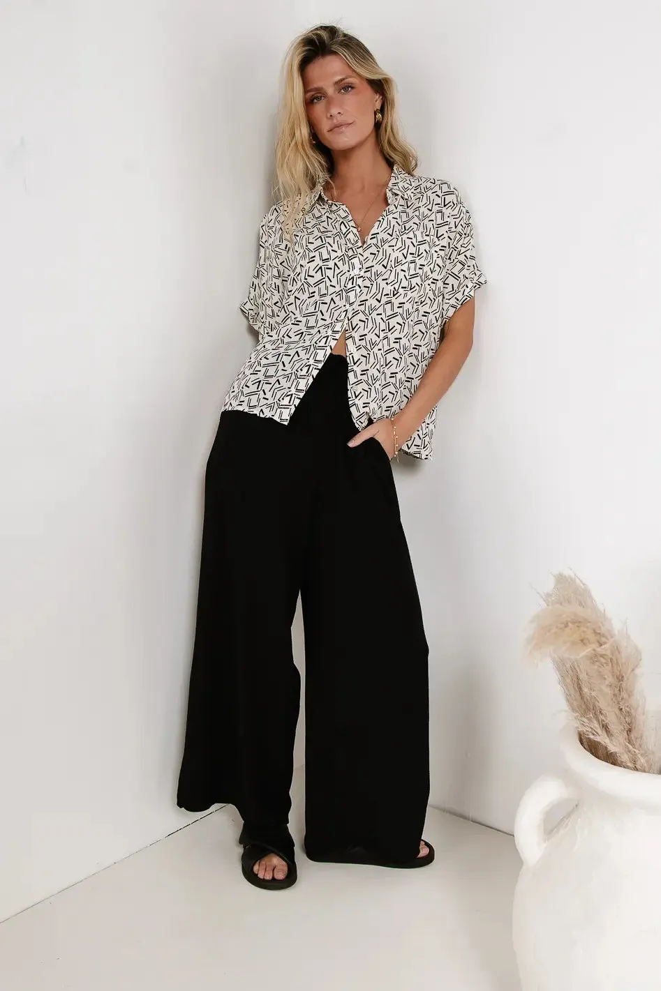 Willie Printed Button Up - FINAL SALE sold by bohme product image thumbnail 3