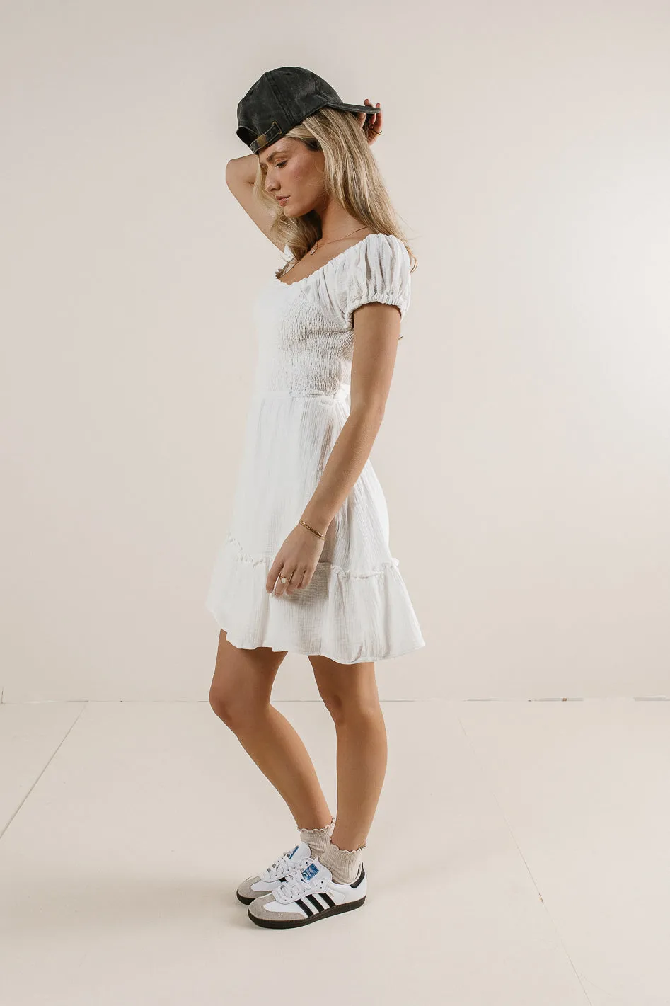 Janeia Textured Mini Dress - FINAL SALE sold by bohme product image thumbnail 4