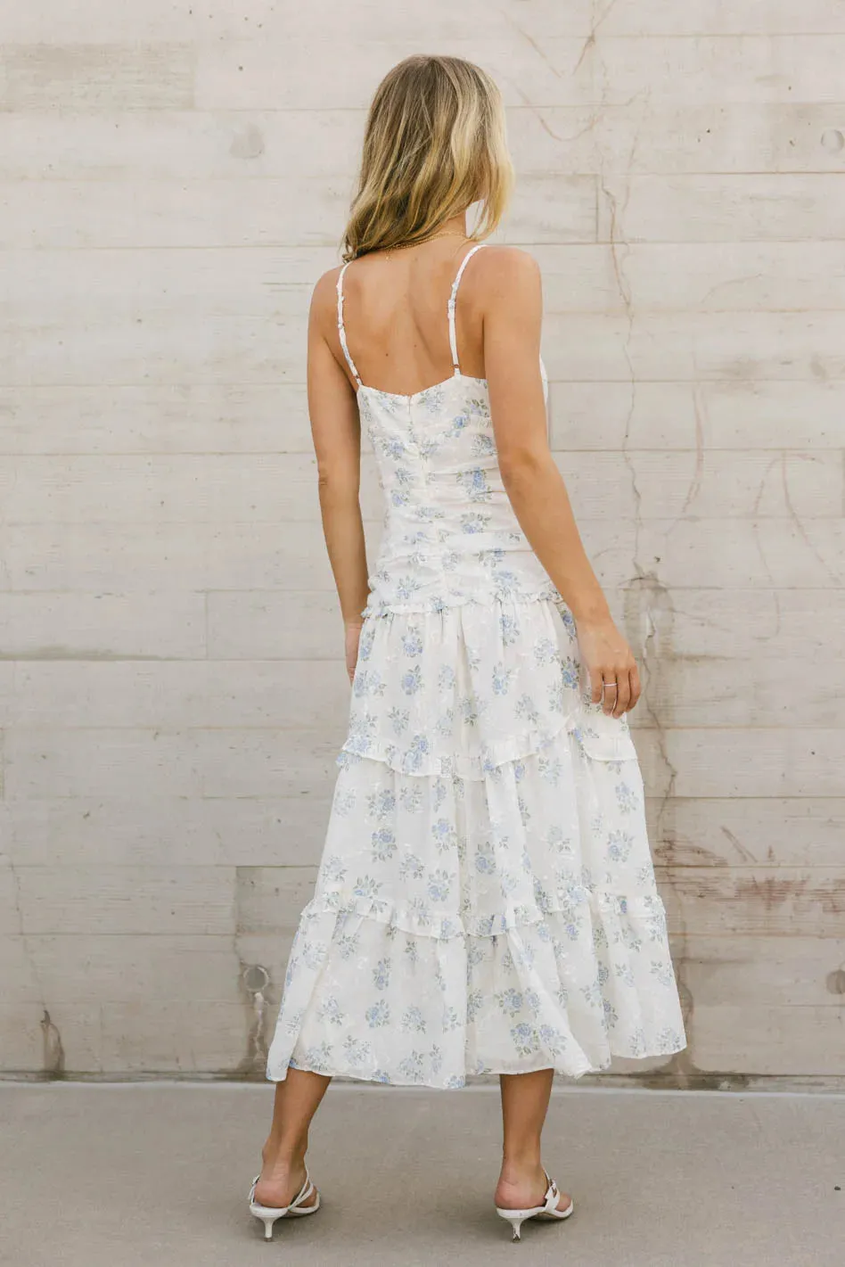 Cosette Floral Midi Dress - FINAL SALE sold by bohme product image thumbnail 3