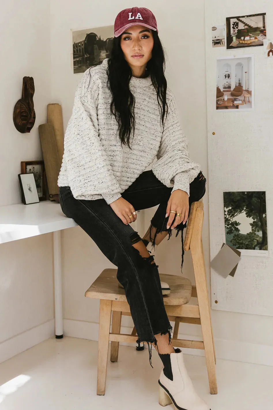 Mya Ribbed Sweater - FINAL SALE sold by bohme product image thumbnail 2