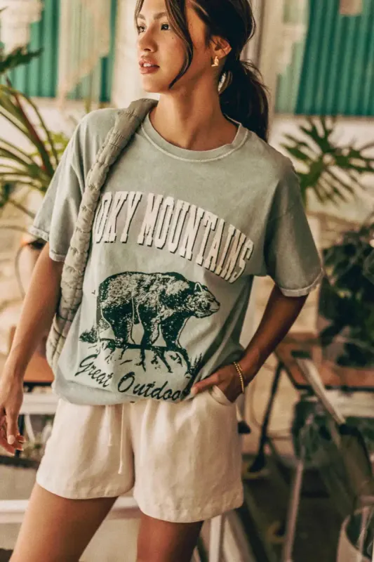 Smoky Mountain Graphic Tee - FINAL SALE sold by bohme