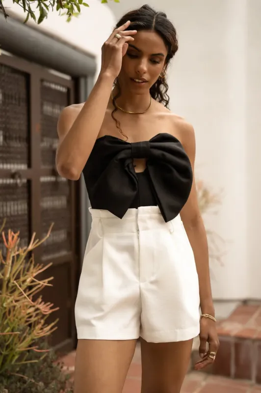 Heidi Crop Top in Black - FINAL SALE sold by bohme