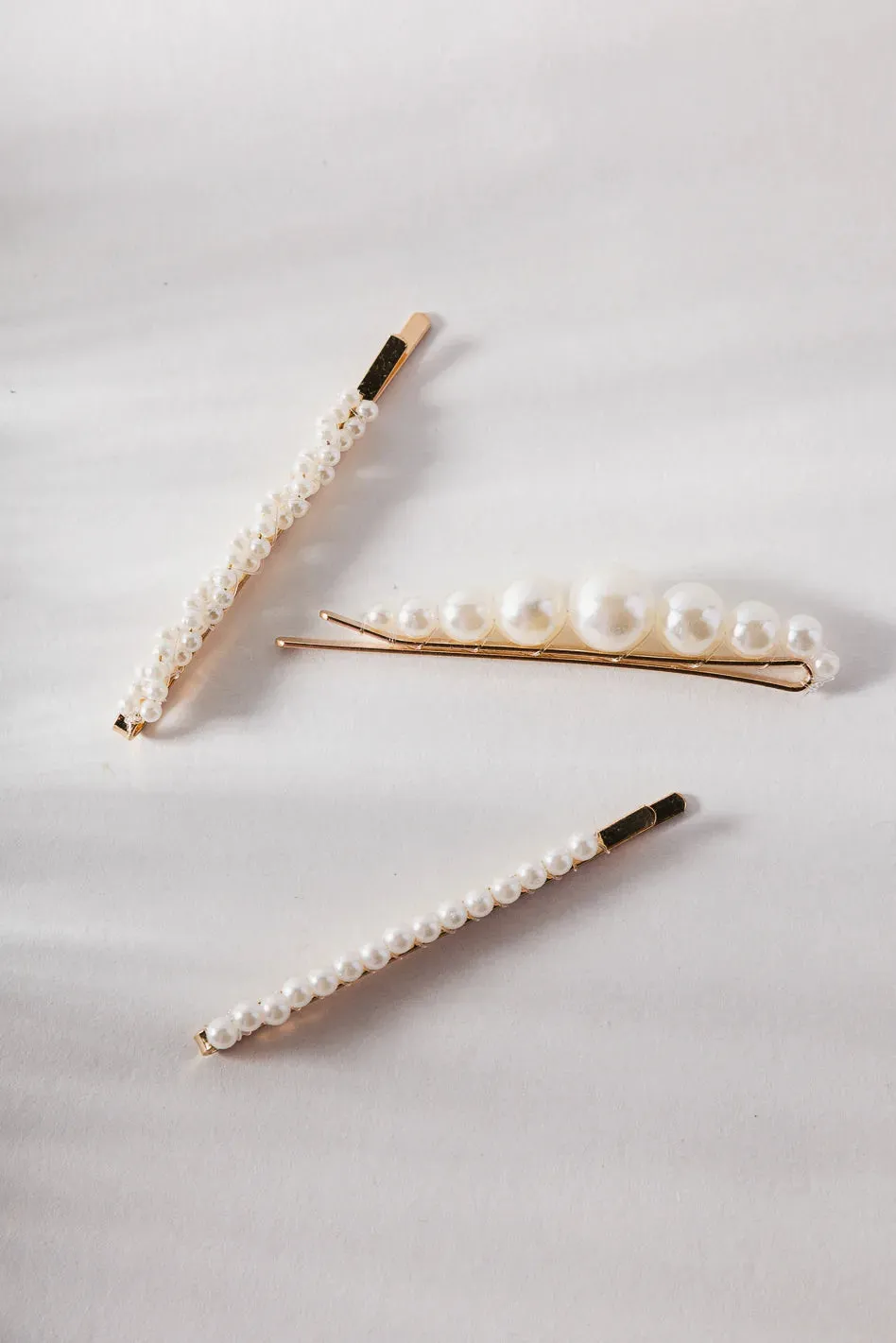 Pearl Bobby Pin Set sold by bohme product image thumbnail 2