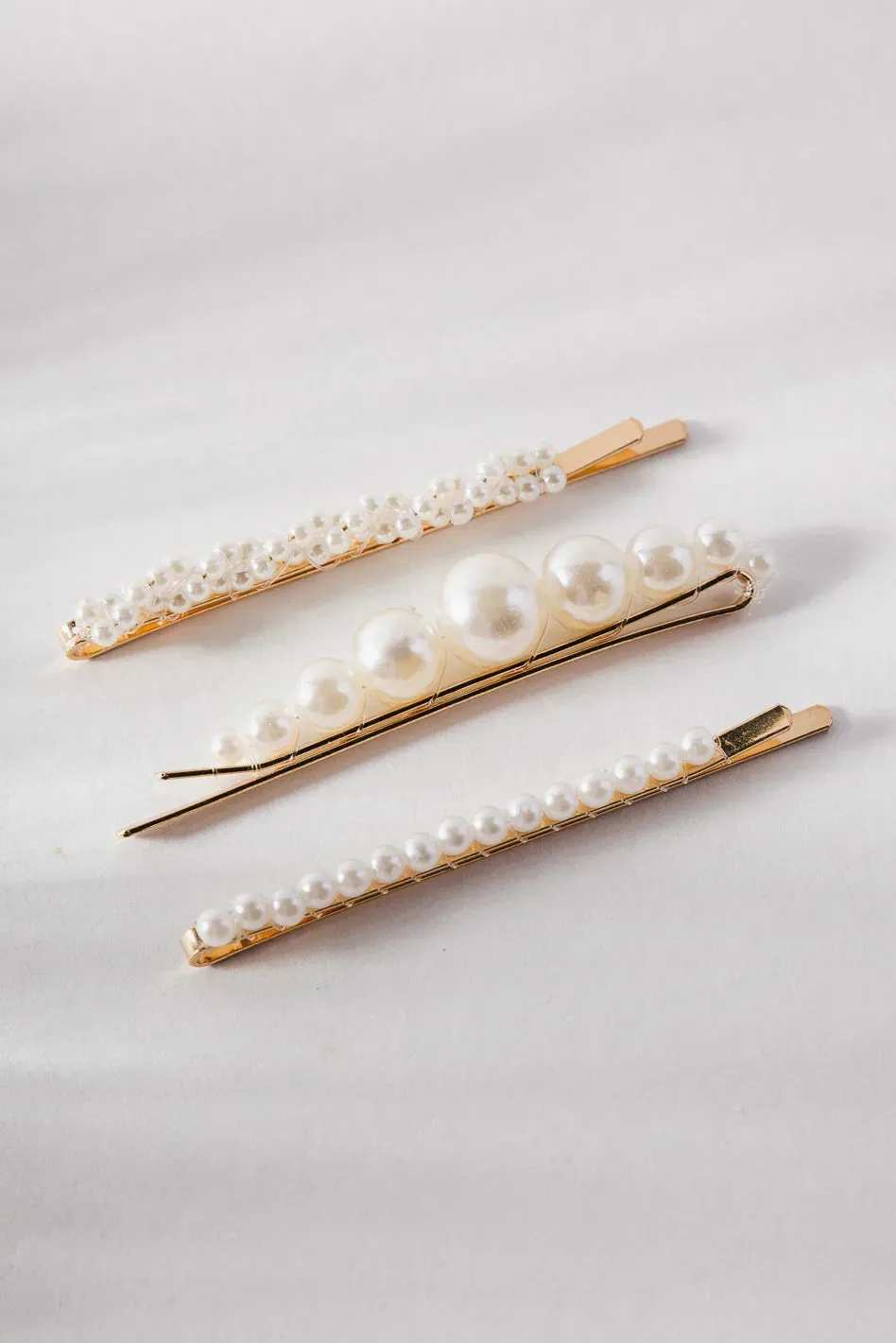 Pearl Bobby Pin Set sold by bohme
