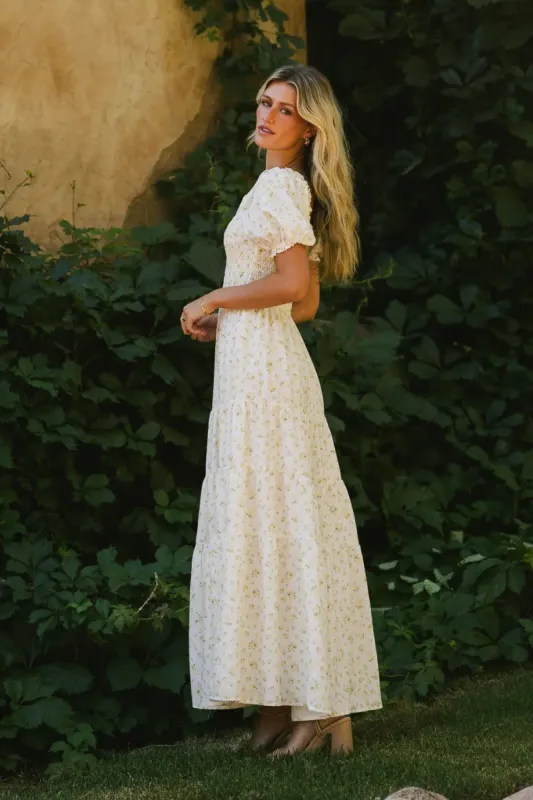Sloane Smocked Maxi Dress - FINAL SALE sold by bohme