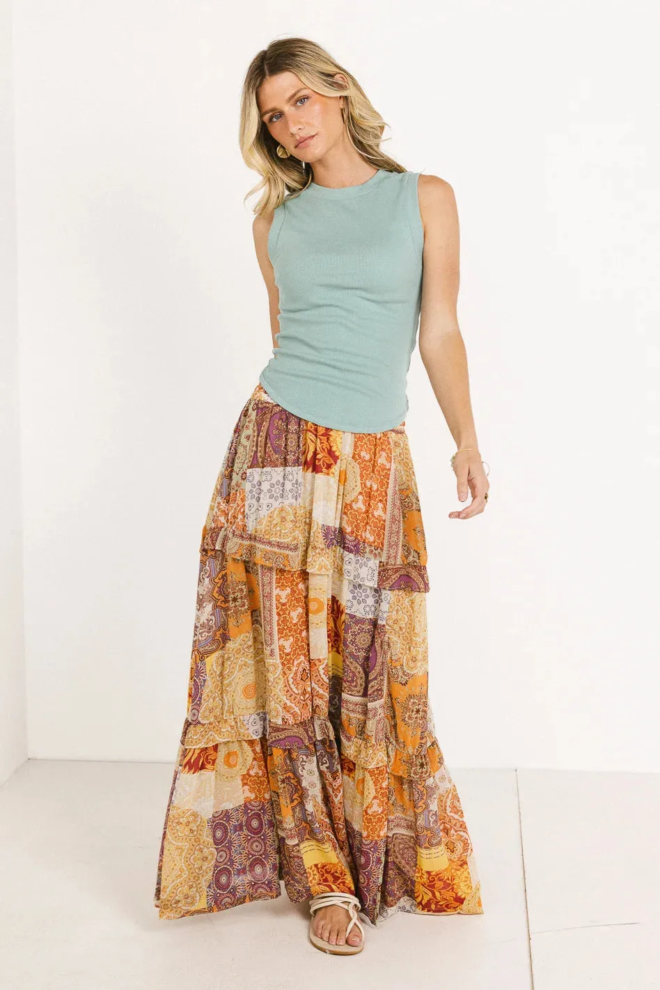 Ruby Tank in Sage - FINAL SALE sold by bohme product image thumbnail 3