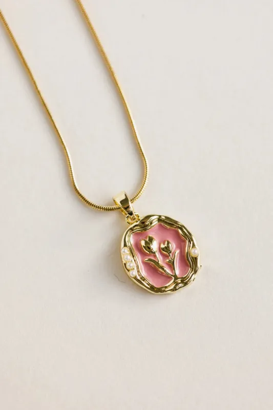 Esme Pendant Necklace - Tarnish Free sold by bohme