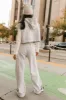 Amy Cropped Sleeveless Hoodie in Grey - FINAL SALE sold by bohme