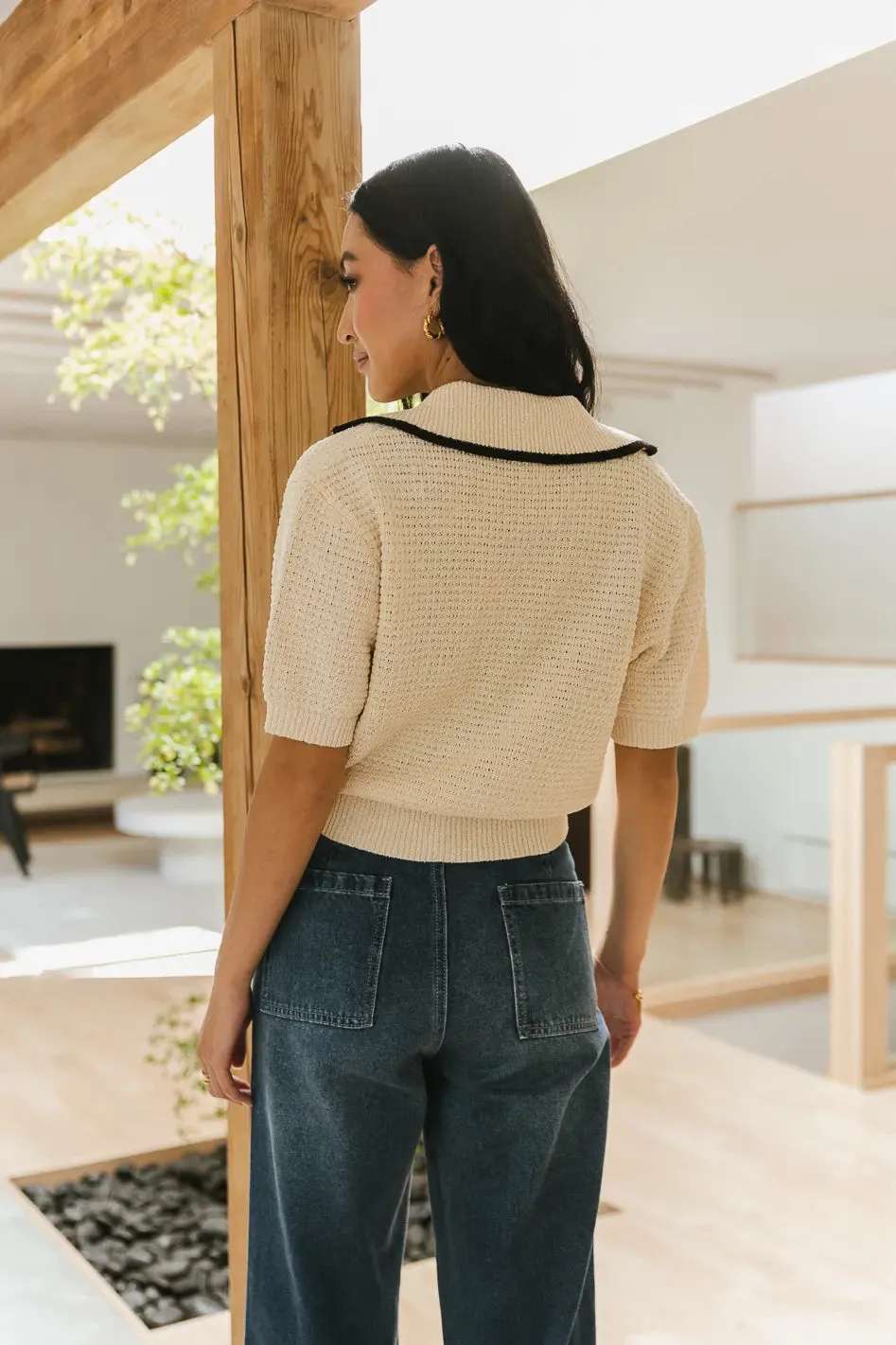 Kasey Double Zip Cardigan - FINAL SALE sold by bohme product image thumbnail 3