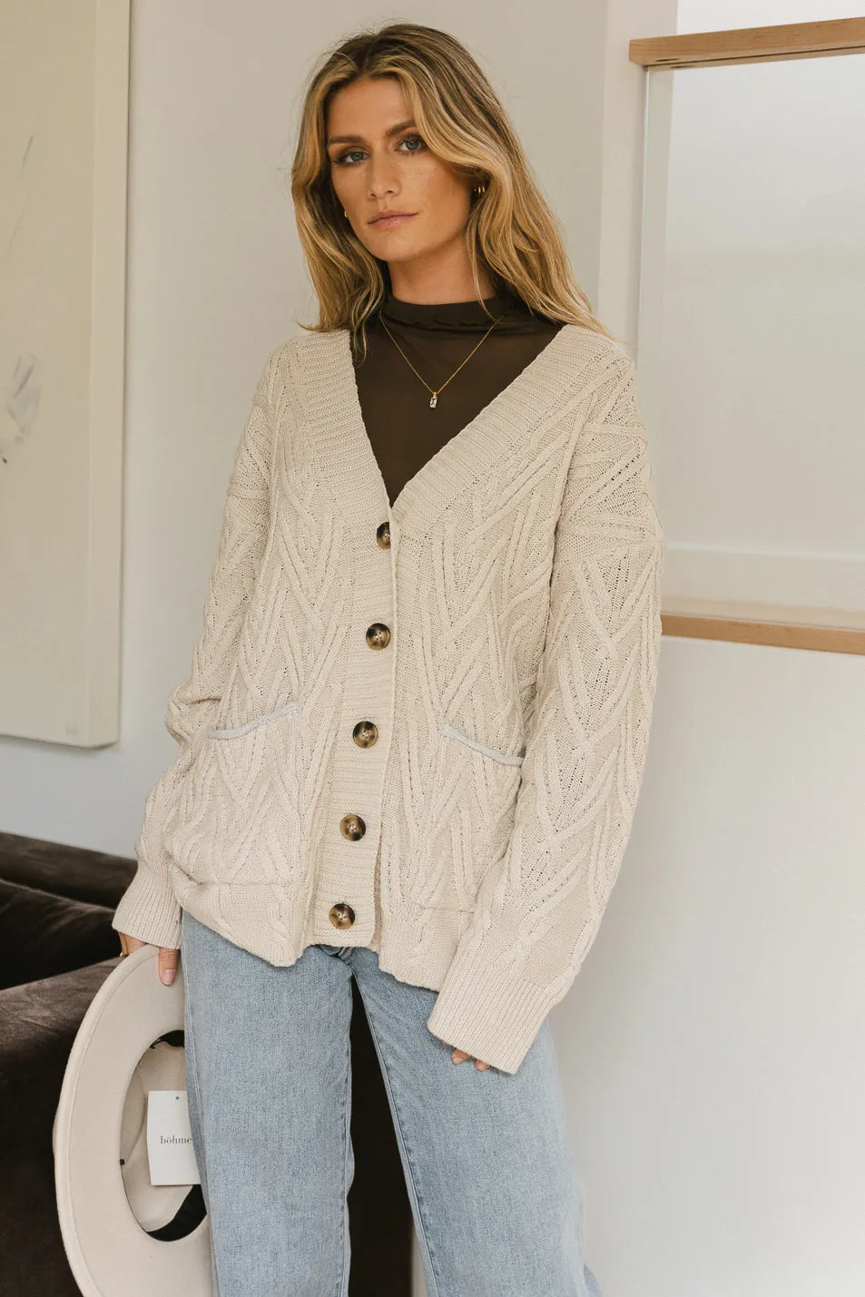 McKenna Knit Cardigan - FINAL SALE sold by bohme product image thumbnail 2