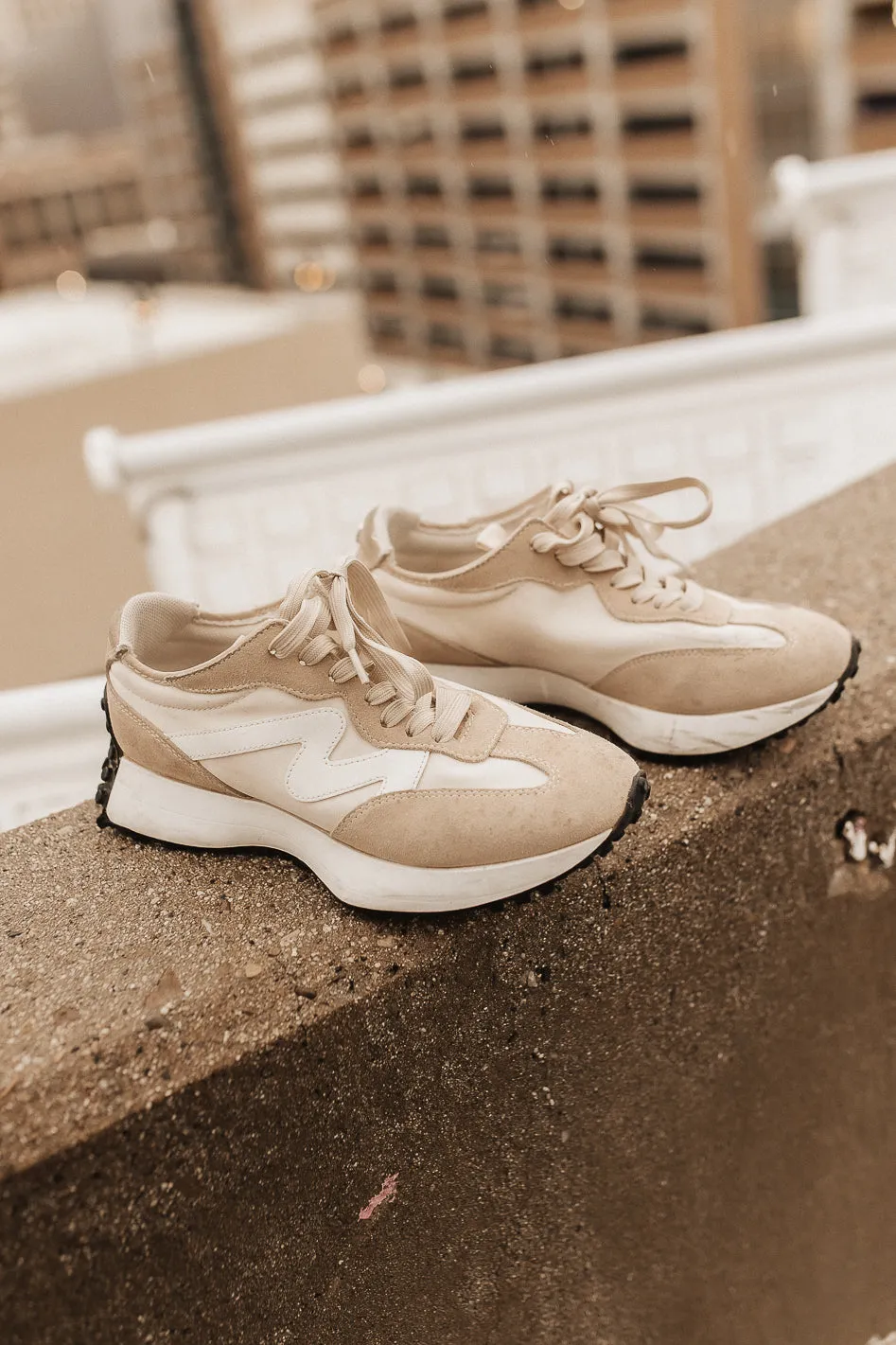 Steve Madden Campo Sneakers in Natural sold by bohme product image thumbnail 2