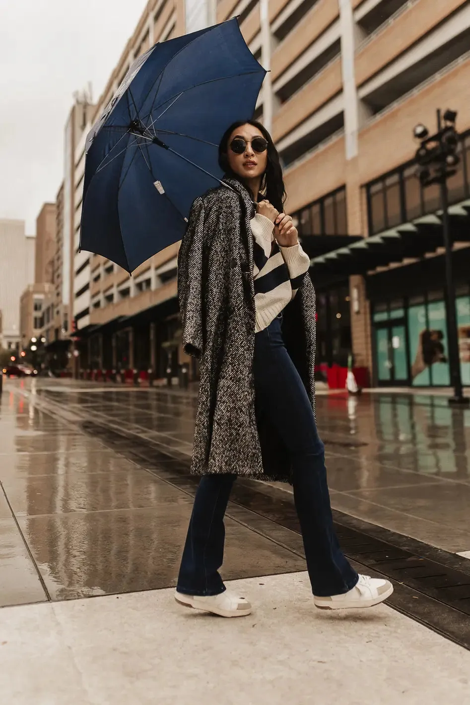 Logan Herringbone Coat - FINAL SALE sold by bohme product image thumbnail 2