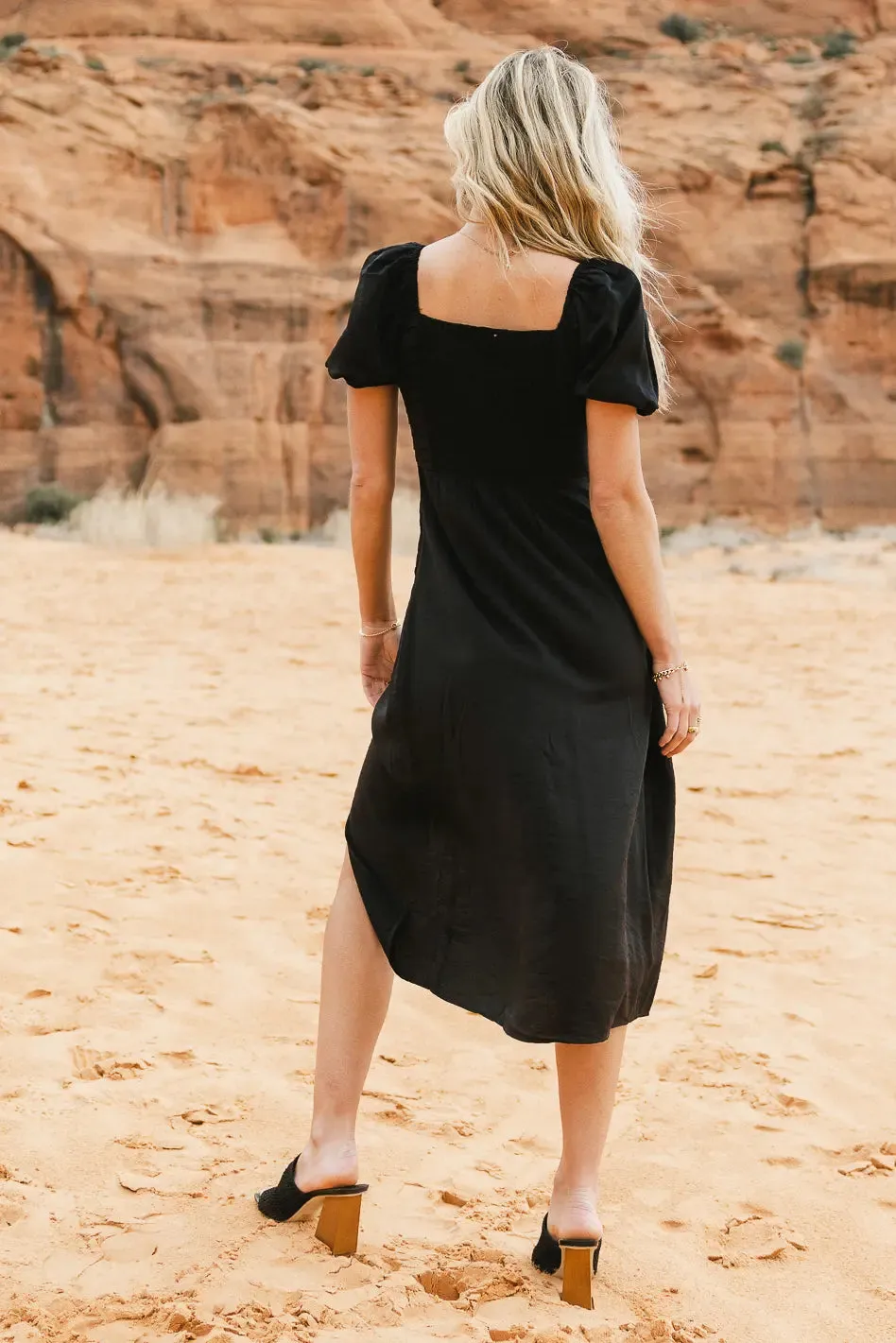 Taja Pleated Midi Dress - FINAL SALE sold by bohme product image thumbnail 4