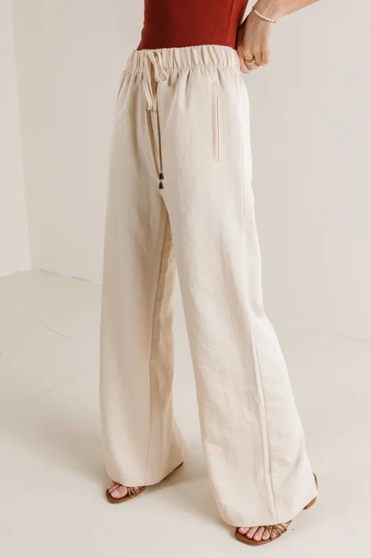 Mindy Pants in Cream - FINAL SALE sold by bohme