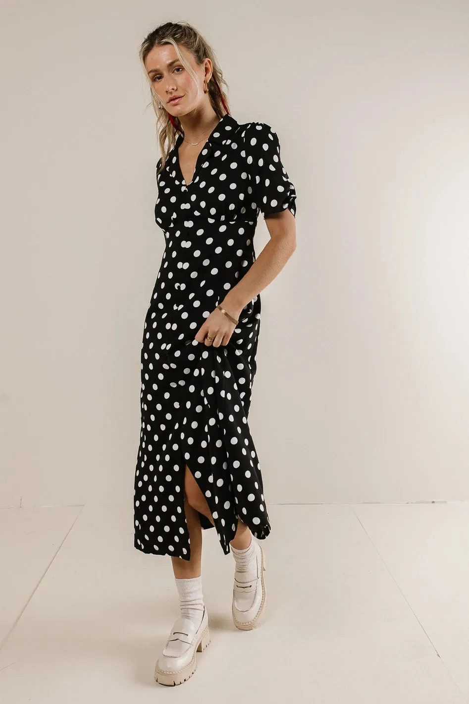Vikki Polka Dot Dress - FINAL SALE sold by bohme product image thumbnail 5