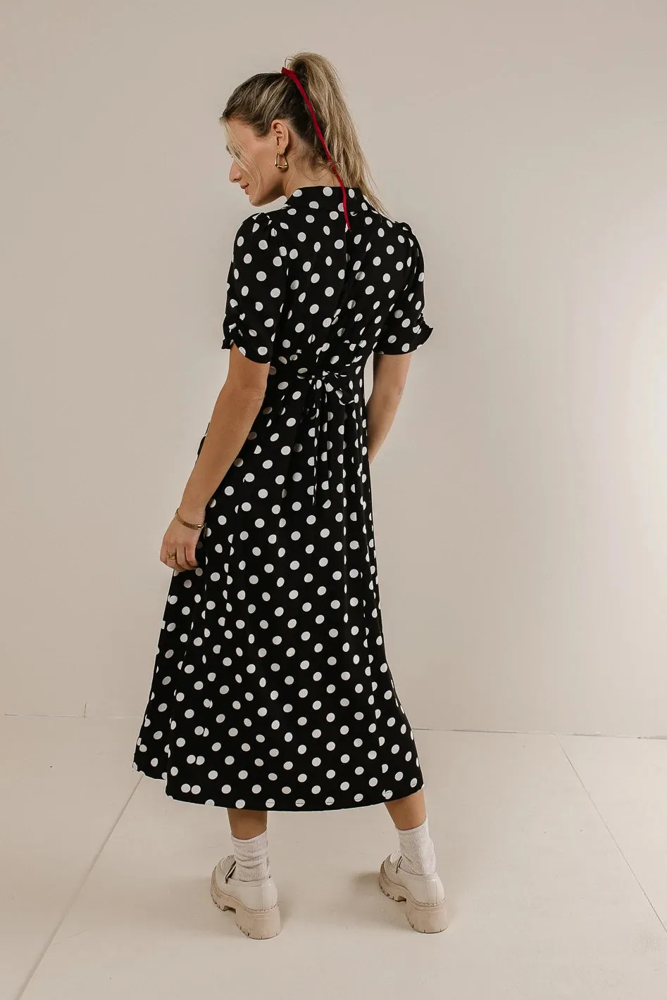Vikki Polka Dot Dress - FINAL SALE sold by bohme product image thumbnail 3