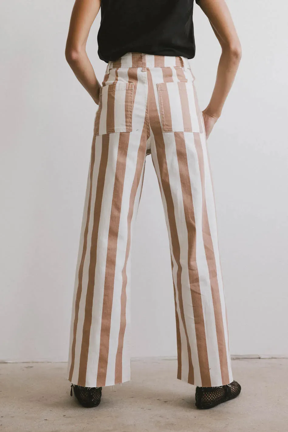Tanith Striped Jeans - FINAL SALE sold by bohme product image thumbnail 5