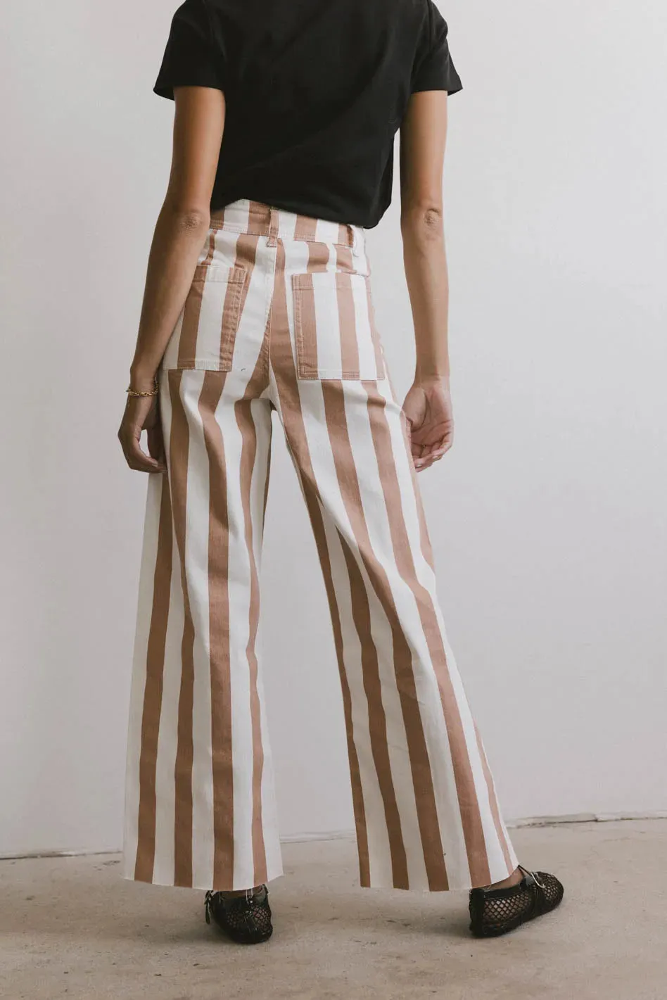 Tanith Striped Jeans - FINAL SALE sold by bohme product image thumbnail 3