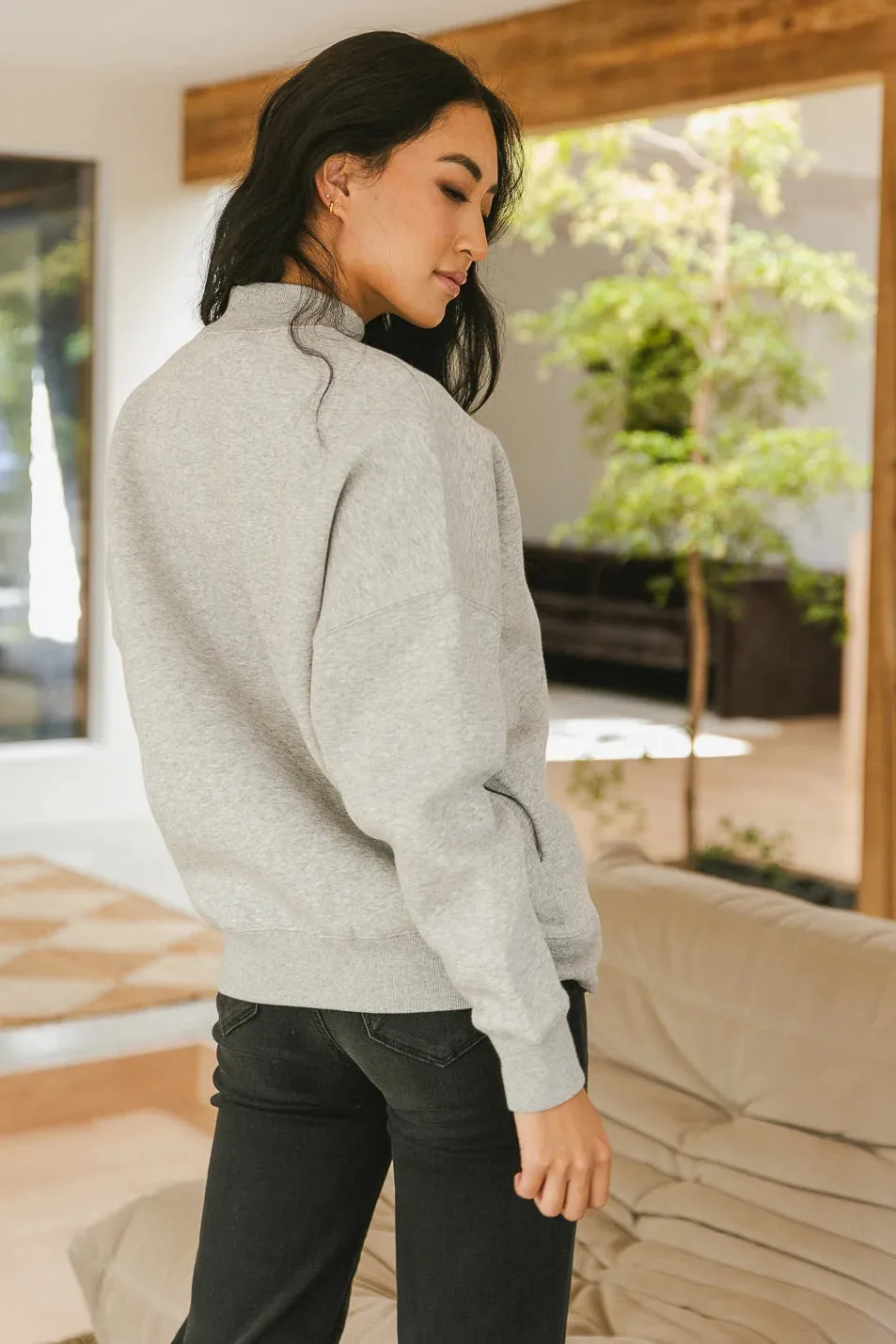Kienna Sweatshirt in Grey - FINAL SALE sold by bohme product image thumbnail 2