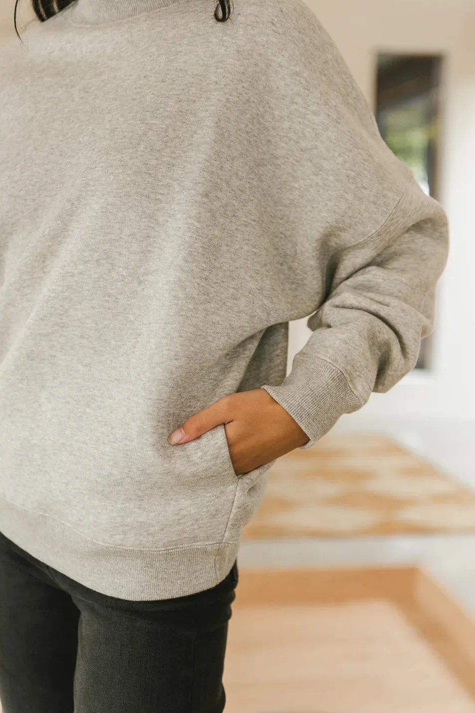 Kienna Sweatshirt in Grey - FINAL SALE sold by bohme product image thumbnail 5