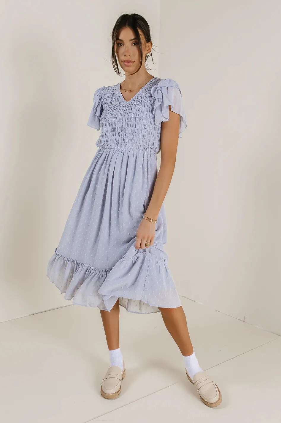 Mckay Self Dot Dress - FINAL SALE sold by bohme product image thumbnail 2