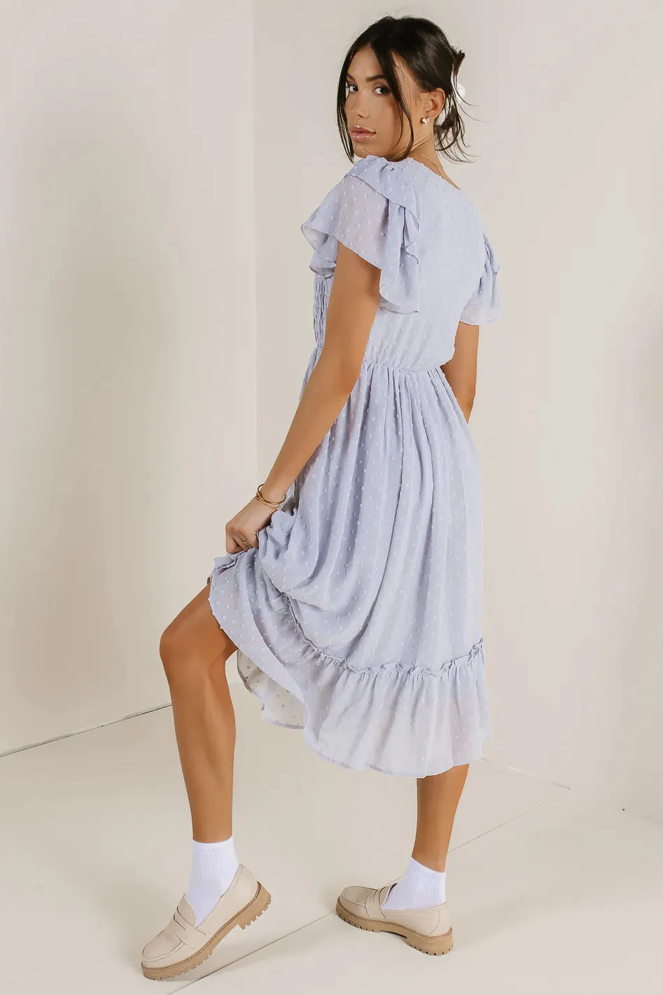 Mckay Self Dot Dress - FINAL SALE sold by bohme product image thumbnail 3