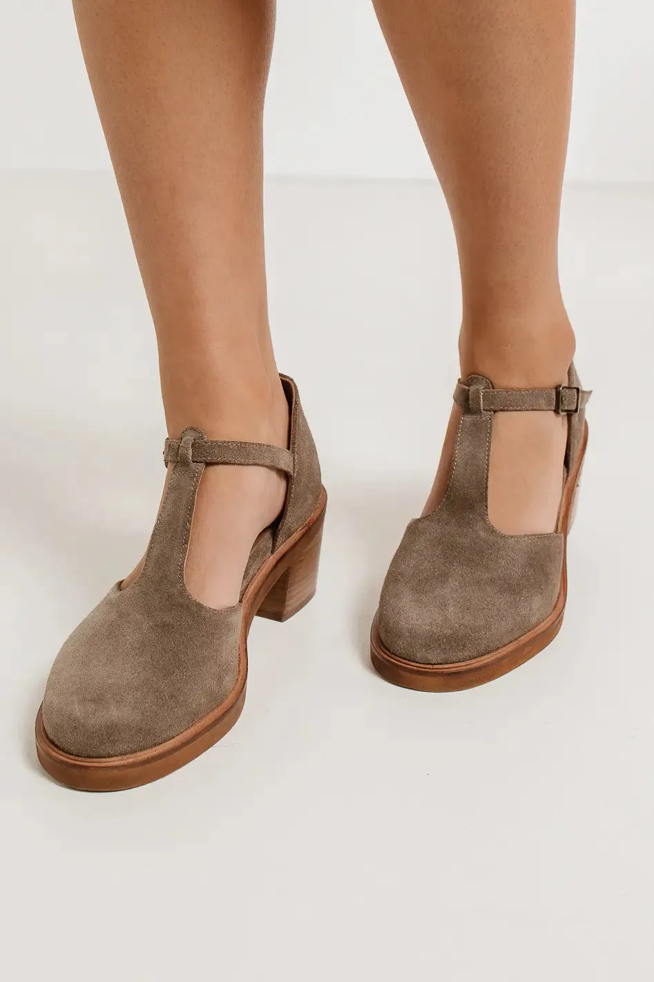 Seychelles Soulmate Suede Heels sold by bohme