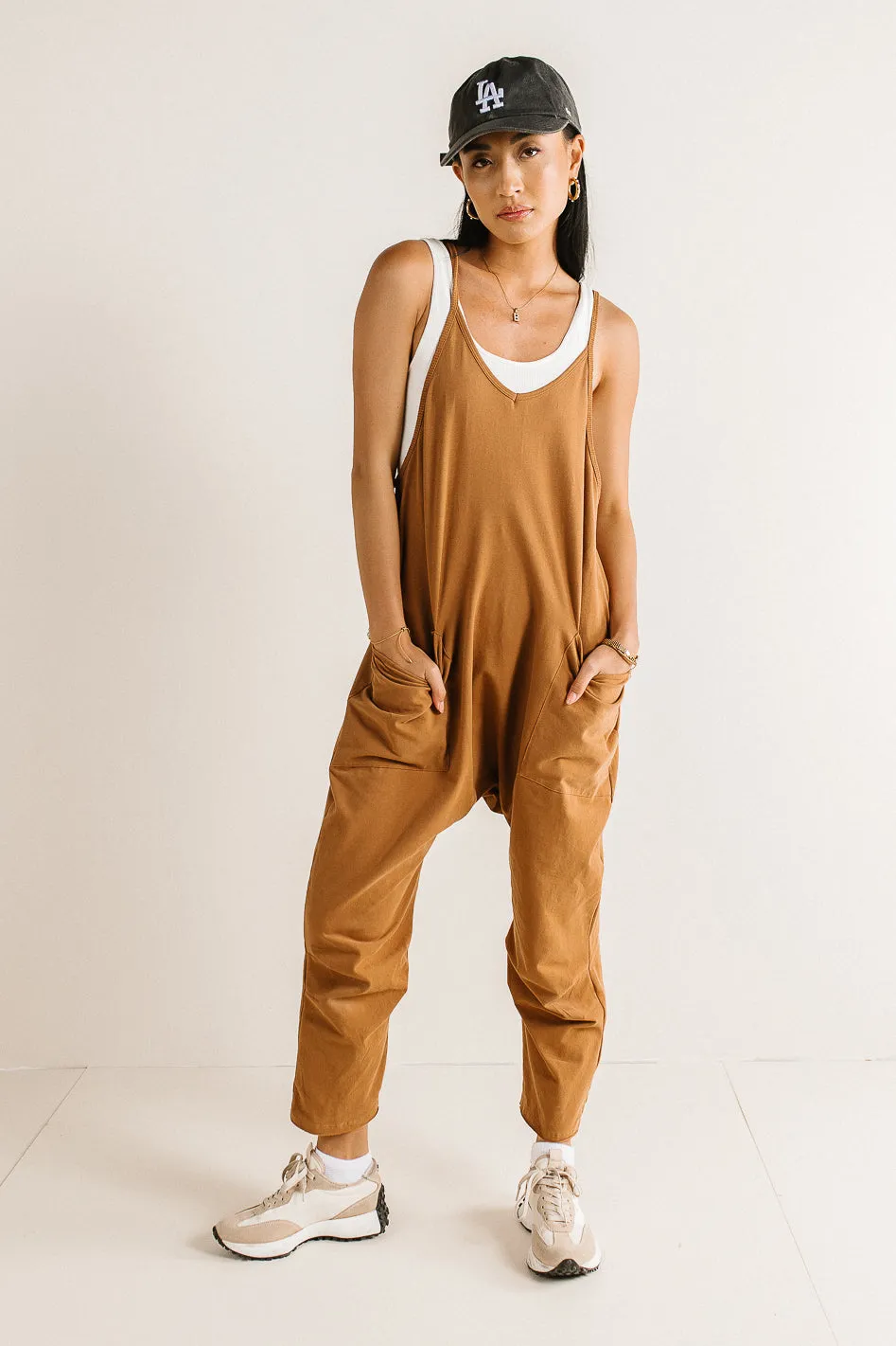 Don't Stop Onesie in Brown sold by bohme product image thumbnail 4