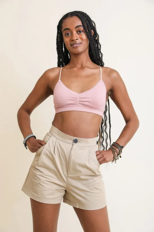 Women's Floral Lattice Bralette - Padding Included sold by BOLD elements