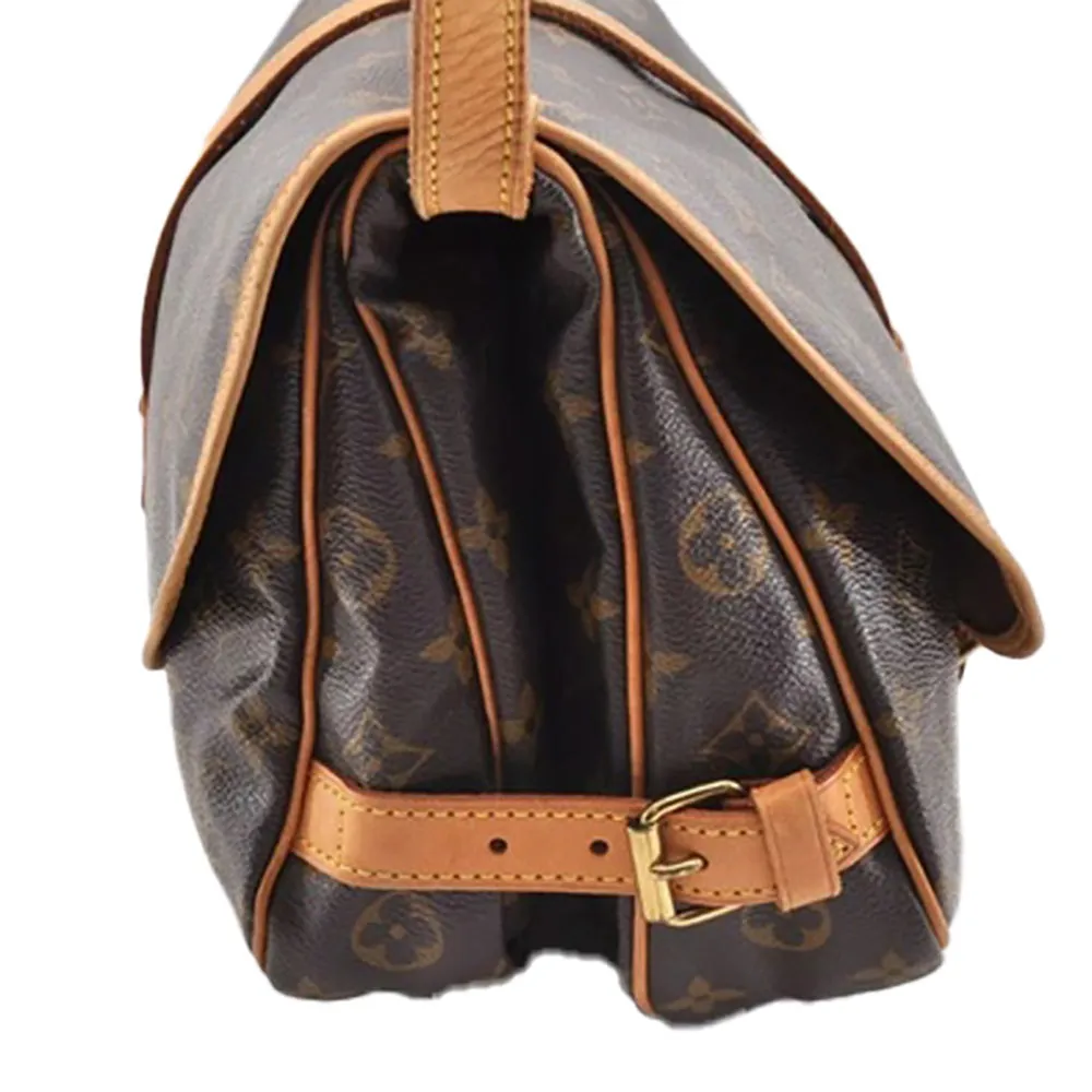 Authentic LV Louis Vuitton Saumur 30 Monogram Canvas Shoulder Crossbody Bag sold by BOLD elements product image thumbnail 5