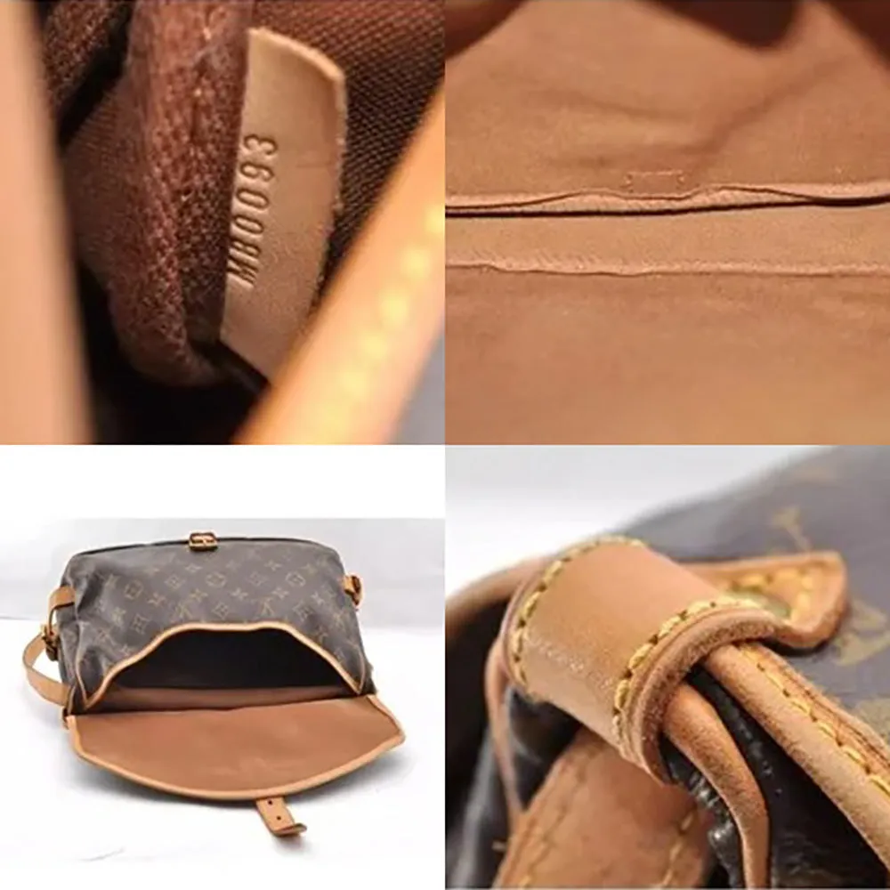 Authentic LV Louis Vuitton Saumur 30 Monogram Canvas Shoulder Crossbody Bag sold by BOLD elements product image thumbnail 2