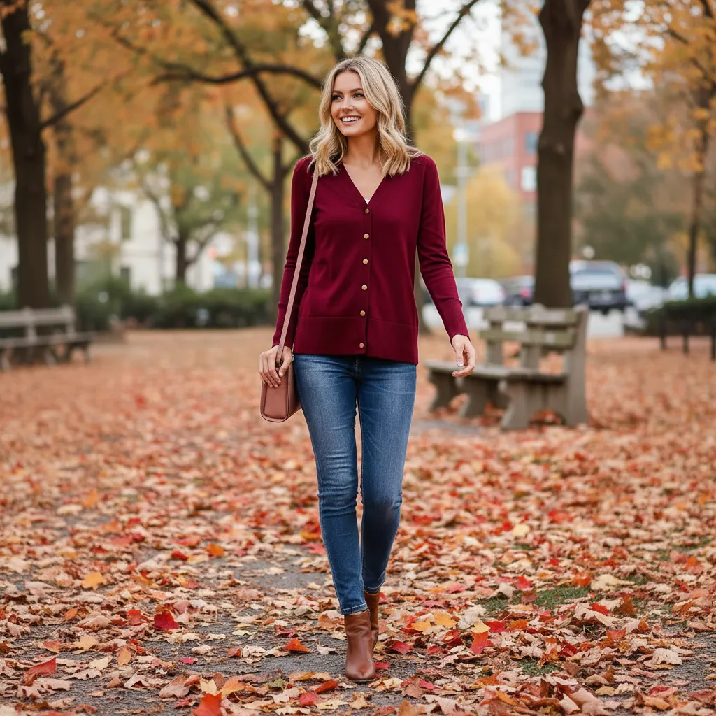 Ribbed Snap Button Cardigan | Button-Front Knit Layer sold by BOLD elements